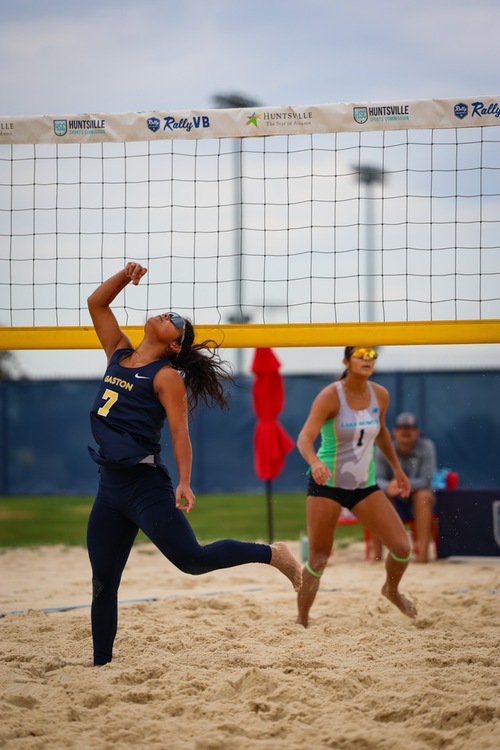 Gaston Colege's Valentina Rodriguez in action during the 2024 NJCAA national tournament.