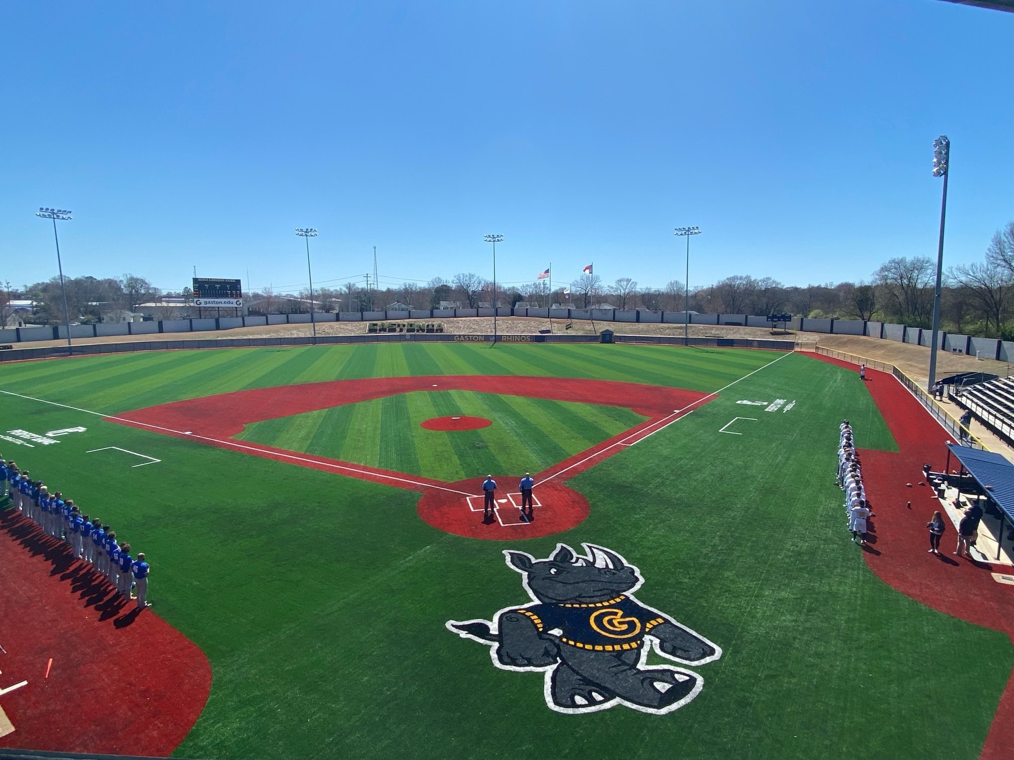 Gaston College's baseball team earned the first national ranking of any sport in school history in March.