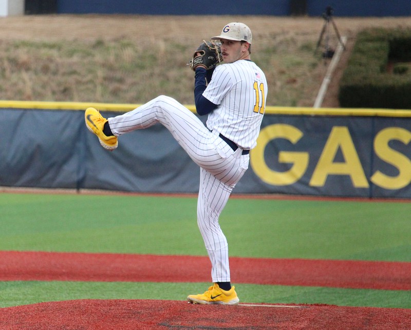 Gaston College pitcher David Sande