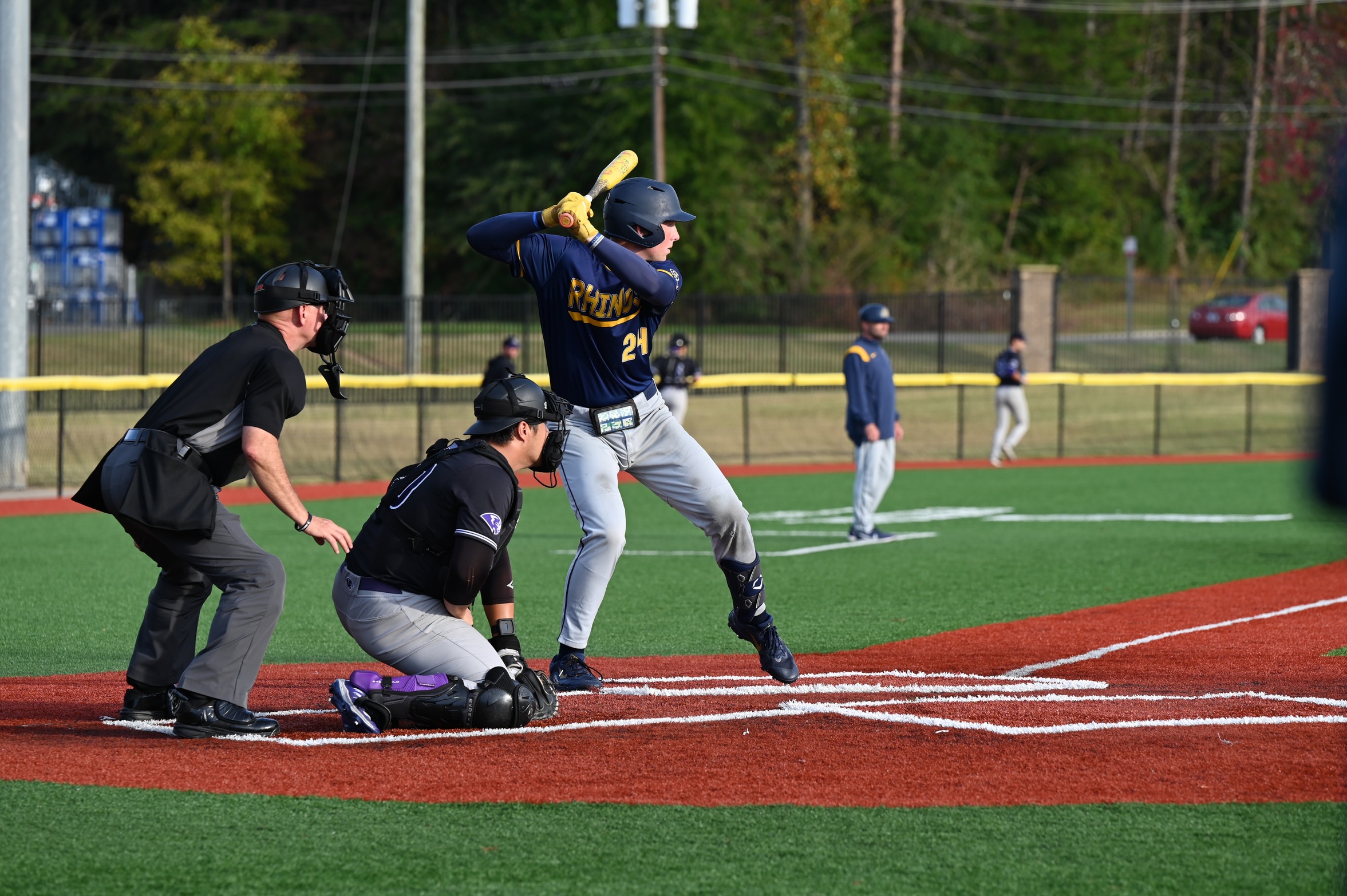 'Gaston College freshman Caden Davidson was a first team NJCAA All-American after leading the nation in batting average this season.