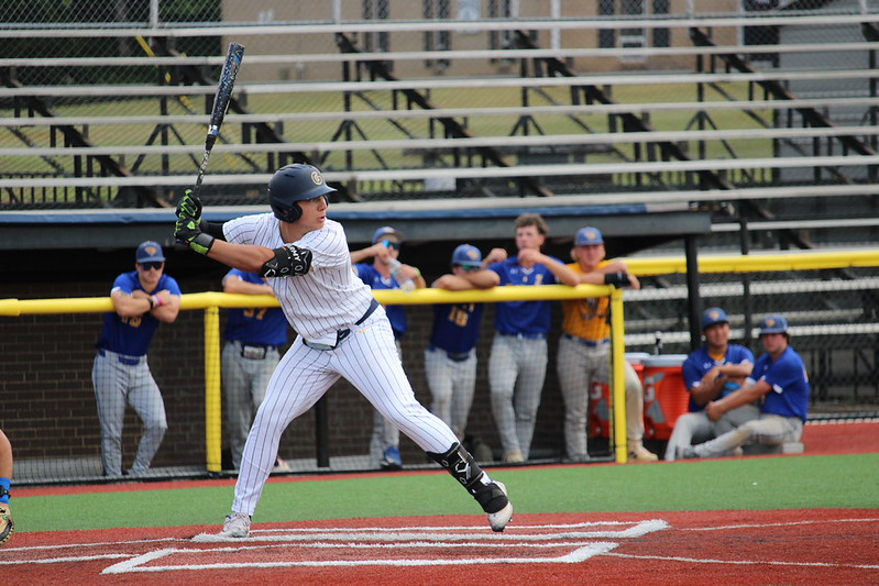 Gaston College's Joey Nicholson had nine hits including a double and four home runs with 14 RBIs in the 2026 Region 10 tournament.