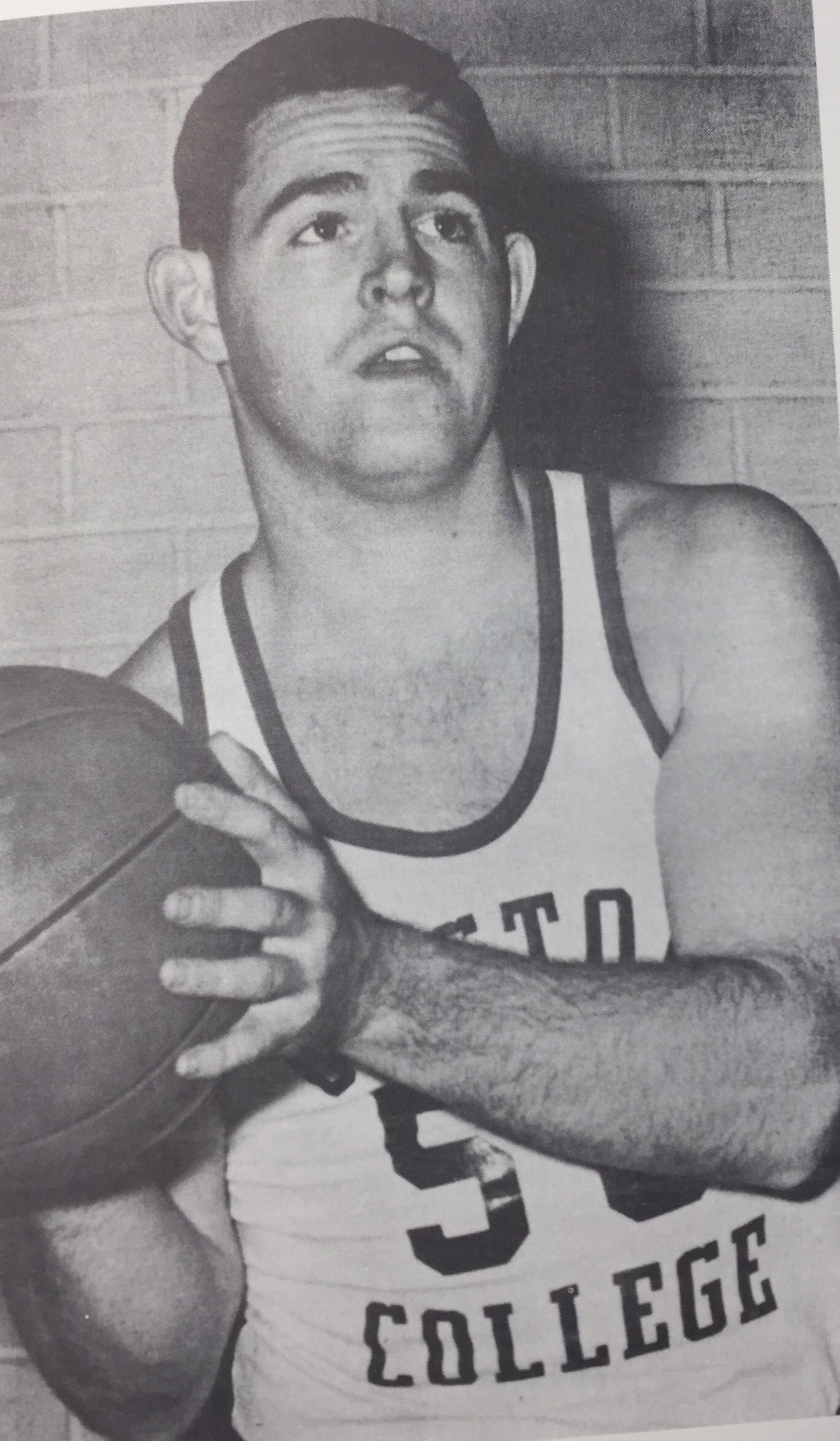 Charles "Cookie" Stewart was Gaston College's first leading basketball scorer.