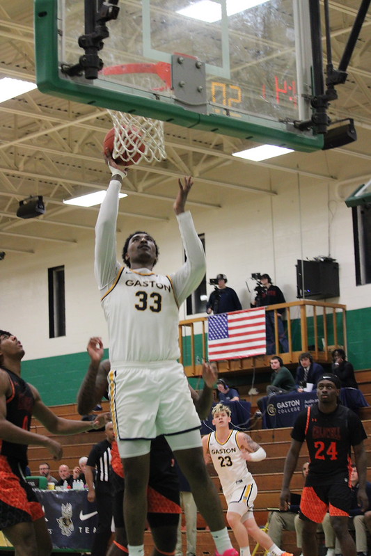 Kaleb Siler had 28 points and 16 rebounds in Saturday's win over Cape Fear Community College.