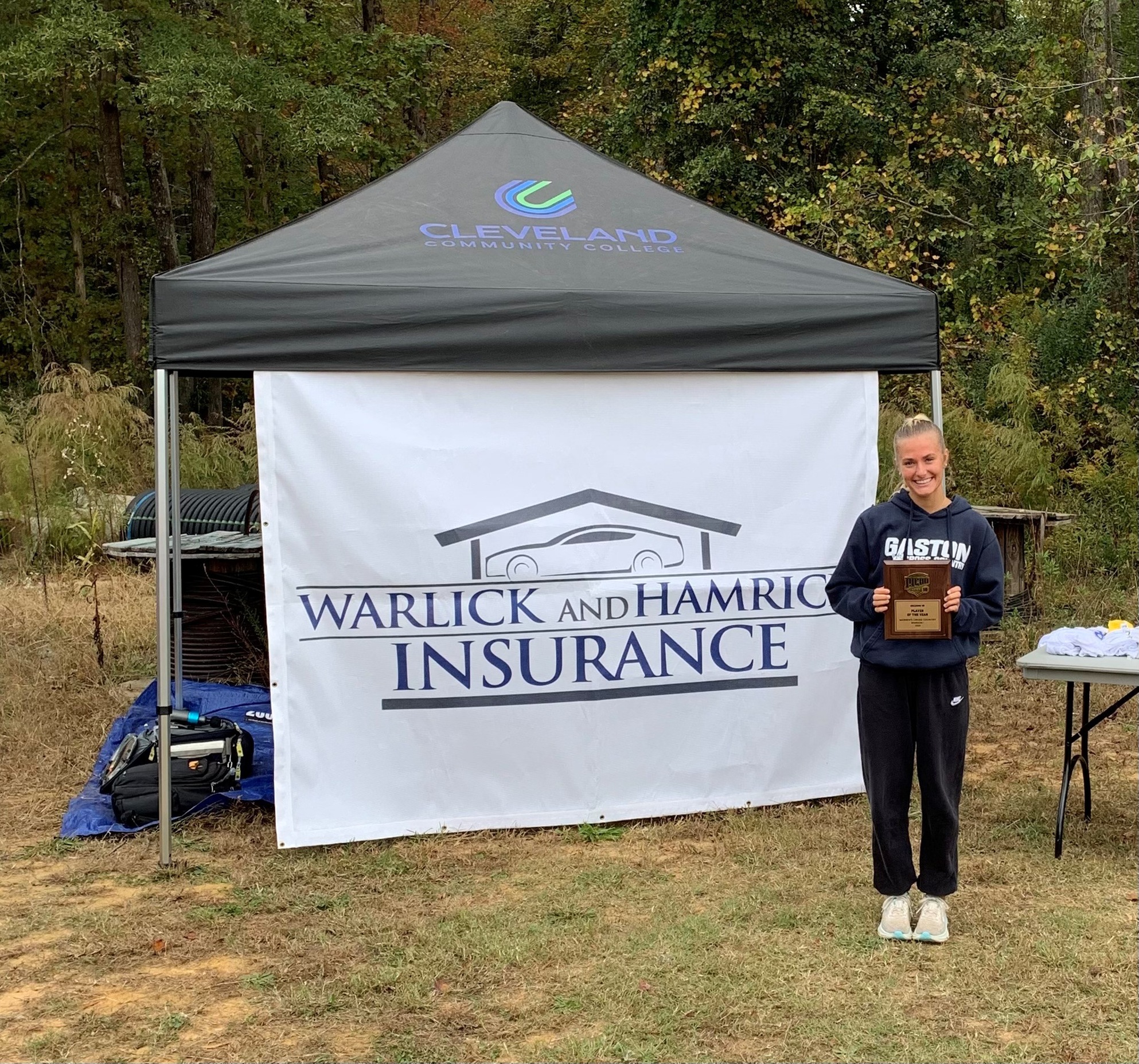 After winning Region 10 runner of the year honors on Oct. 25 in Shelby, Lexi Birtwistle (and teammate Maddie Frank) will run in the NJCAA national championship events this Saturday and next Tuesday in Fort Dodge, Iowa.